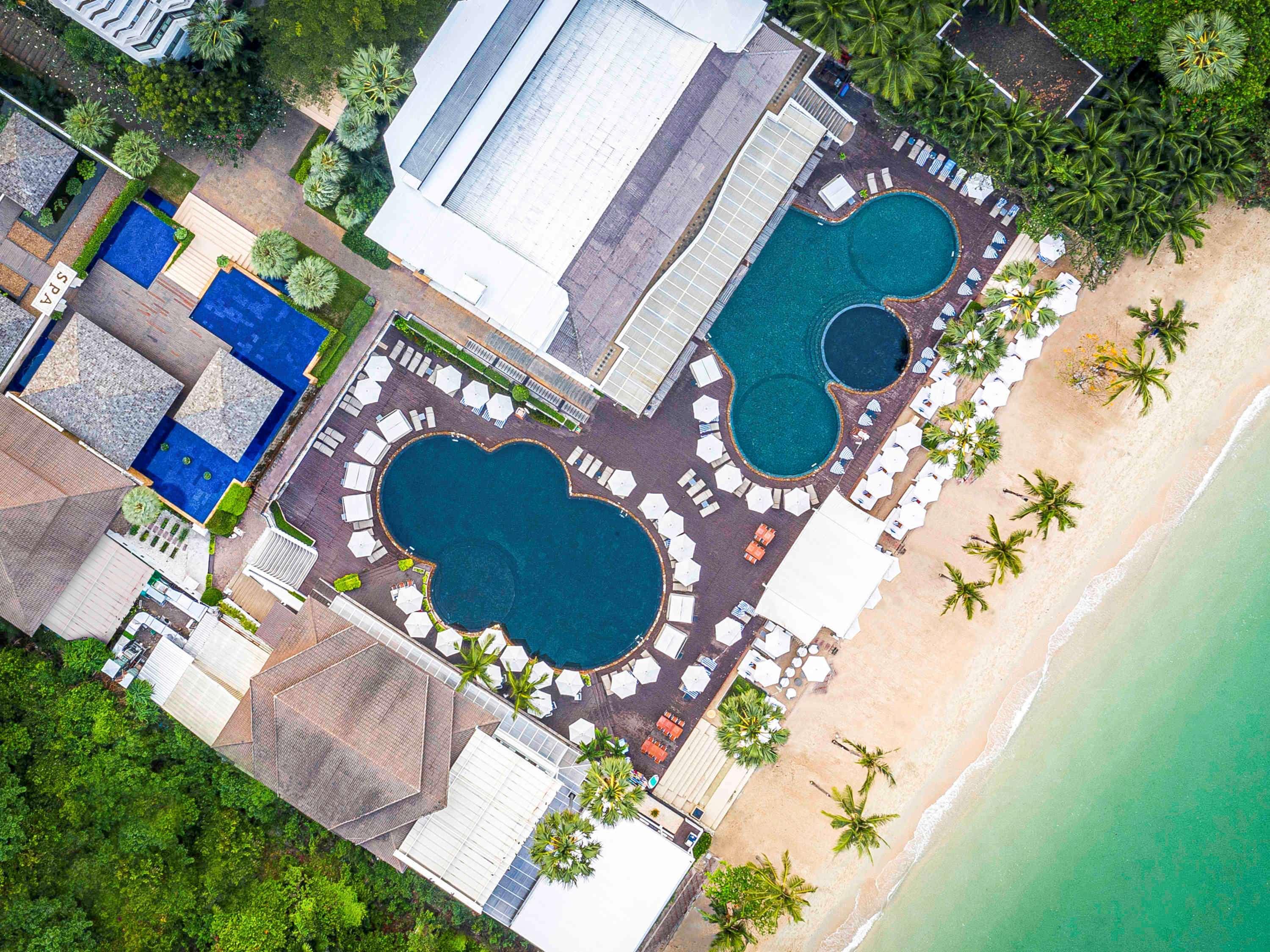 Pullman Pattaya Hotel G Exterior foto Aerial view of the resort